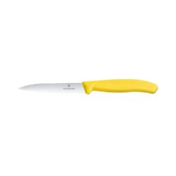 Nóż do warzyw 10 cm ząbkowany - żółty | Victorinox 6.7736.L8