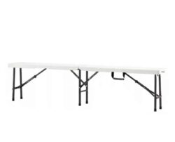 Składana ławka cateringowa - 180 x 28 x 43,5 cm | ZUM4758