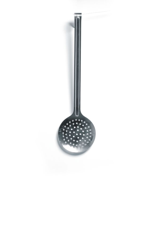 Łyżka cedzakowa, HENDI, Kitchen Line, ø115x370mm - obrazek 2