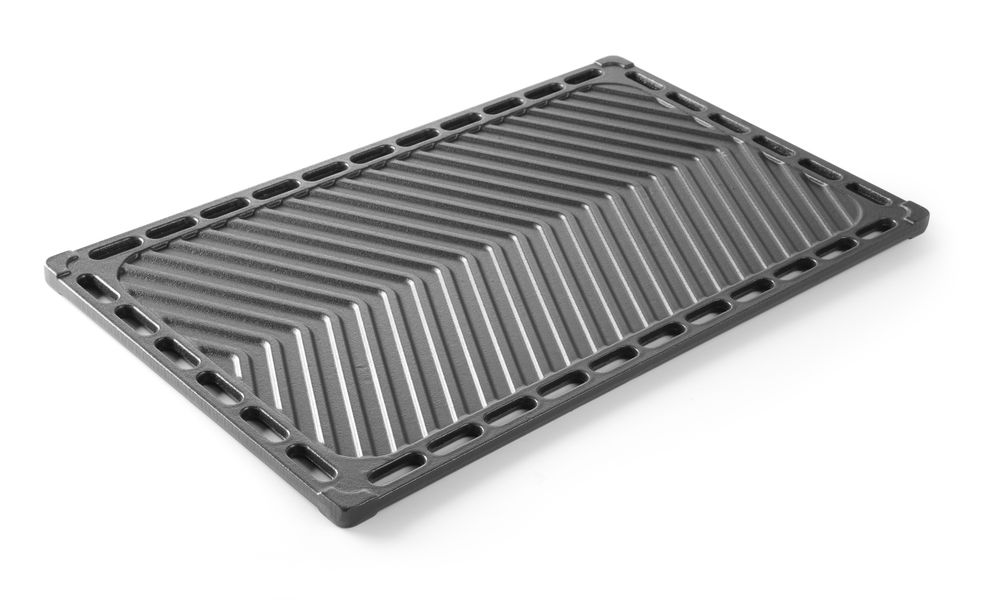 Patelnia żeliwna GN 1/1, HENDI, GN 1/1, 325x530mm - obrazek 3