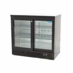 Lodówka na napoje Deluxe - 227 L - drzwi przesuwne | Maxima 09400915