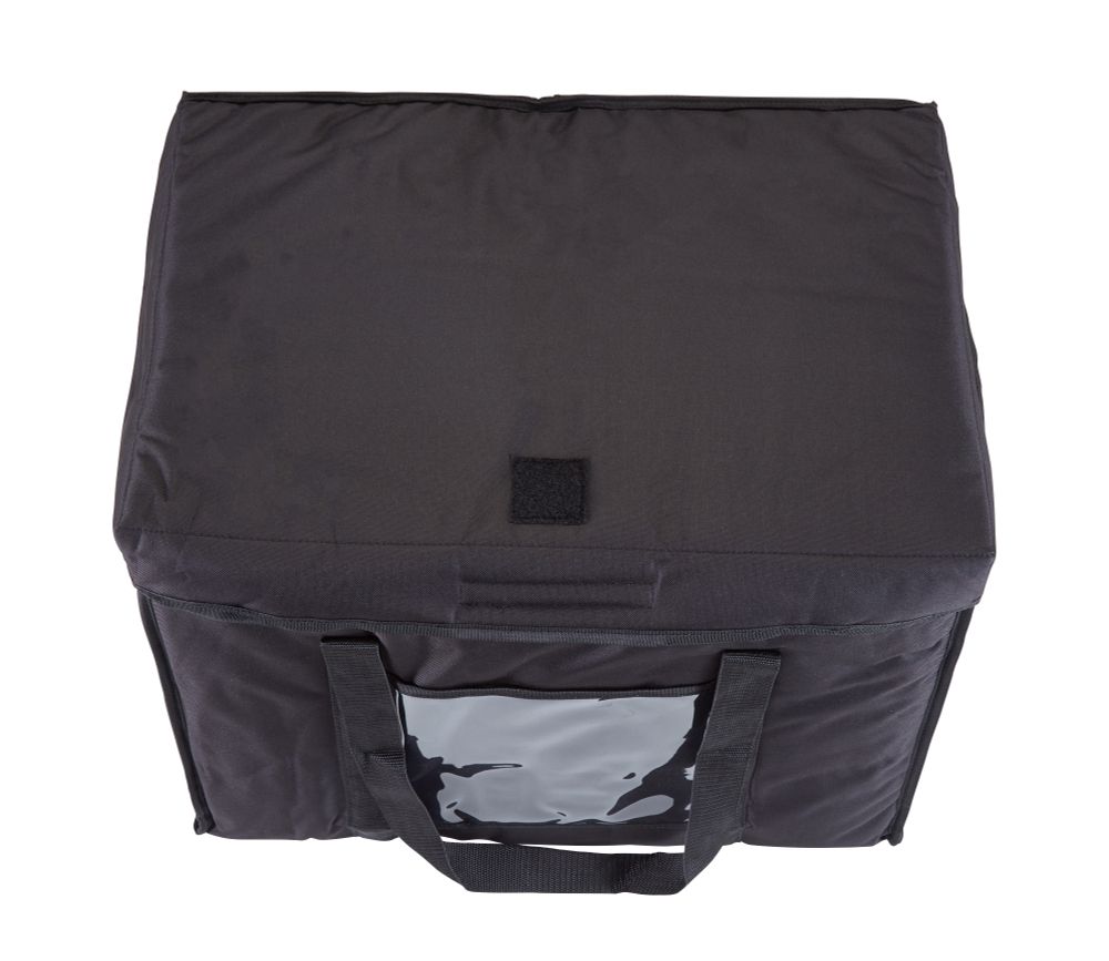 Torba termoizolacyjna dostawcza, składana, uniwersalna, Cambro, pojemność: około 78 l, 78L, czarny, 535x355x(H)430mm - obrazek 2