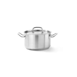 Garnek średni z pokrywką - 3,5 L - Ø 200 mm - Kitchen Line | Hendi 836200