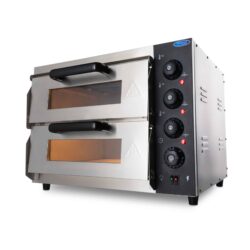 Piec do pizzy Compact - 2 x Ø 40 cm - 3000W - 230V | 09362155