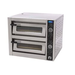 Deluxe Piekarnik do pizzy - 4 + 4 x 30 cm - 400 V | Maxima 09370030