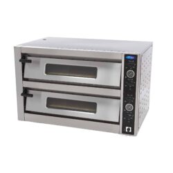 Deluxe Pizza piec - 6 + 6 x 30 cm - 400 V | Maxima 09370050