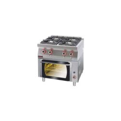 Kuchenka gazowa z piekarnikiem gazowym | 700.KG-4/PG-1
