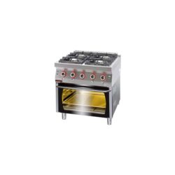 Kuchenka gazowa z piekarnikiem gazowym | 700.KG-4/PG-2