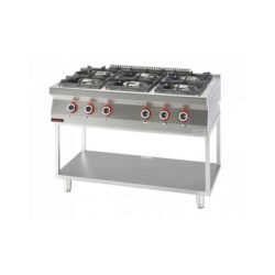 Kuchenka gazowa z 6 palnikami | 700.KG-6.T