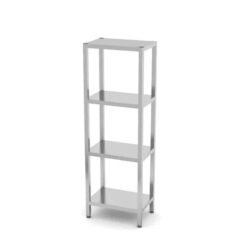 regal gastronomiczny gastronomiczny Kitchen Line - 4 półki - 1280x405 mm | Hendi 812501