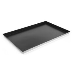 Blacha aluminiowa z powłoką nieprzywierającą, HENDI, 600x400x(H)30mm