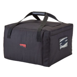 Torba termoizolacyjna na pizze, Cambro, na 5 pizz o Ø 450 mm lub 6 o Ø 400 mm, czarny, 495x495x(H)320mm