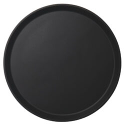 Taca do serwowania Camtread® okrągła, antypoślizgowa, Cambro, czarny, czarny, ø405x(H)21mm