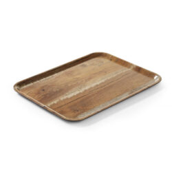 Taca do serwowania Capri, Cambro, brązowy dąb, drewno, 330x430mm