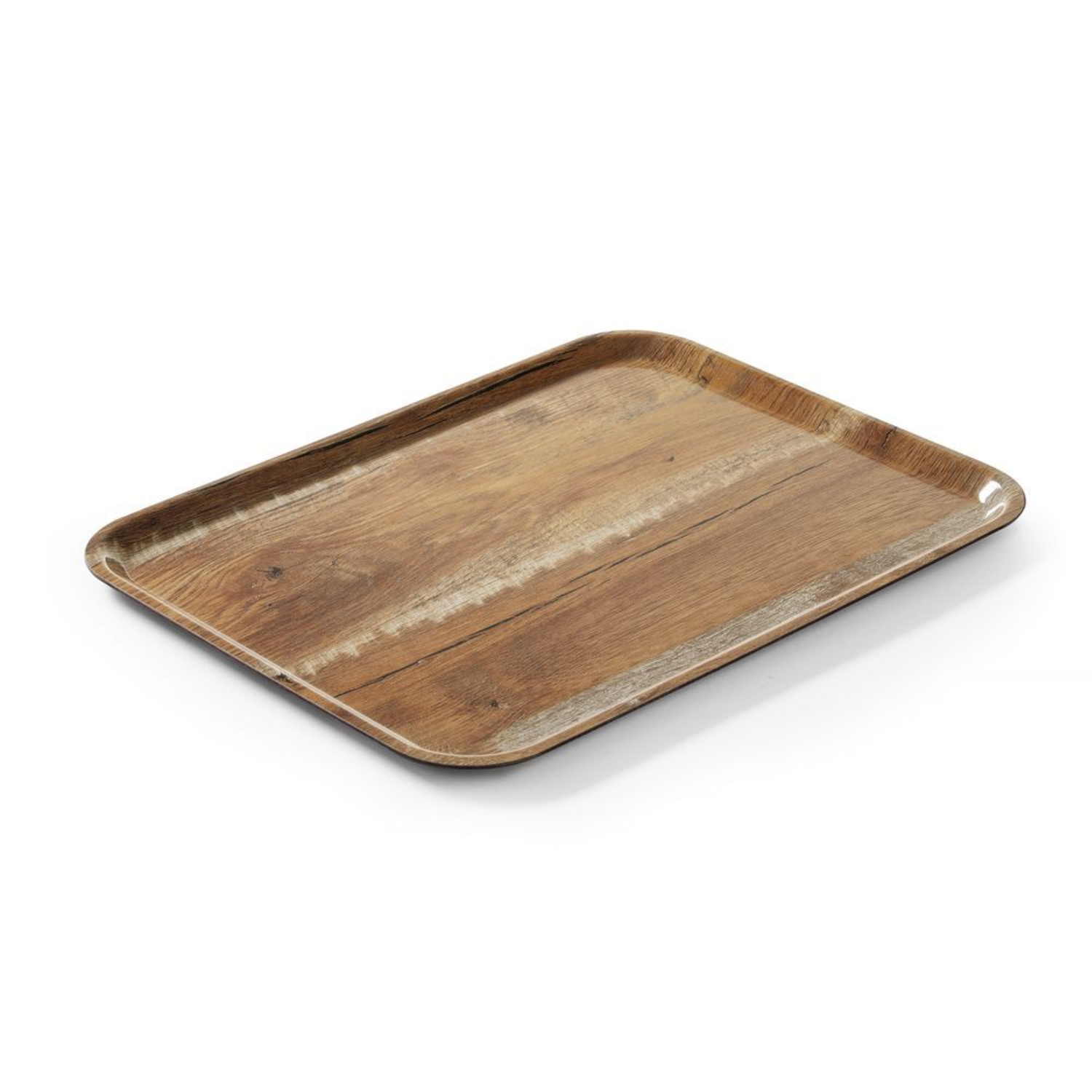 Taca do serwowania Capri, Cambro, brązowy dąb, drewno, 330x430mm