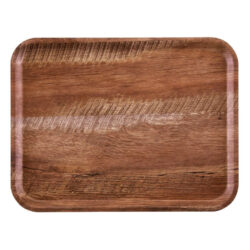 Taca do serwowania Capri, Cambro, brązowy dąb, drewno, 370x530mm