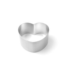 Rant piekarniczo-cukierniczy serce, HENDI, w zestawie 4 ranty: 150, 250, 350, 450 mm, 4 szt., (H)80mm