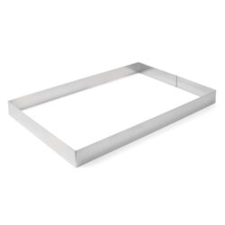 Rant piekarniczo-cukierniczy prostokątny, HENDI, 585x385x(H)50mm