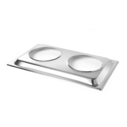 Adapter GN 1/1 na 2 wkłady do bemaru, HENDI, Adapter, GN 1/1, 530x325x(H)30mm