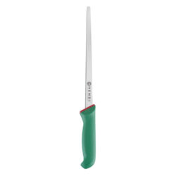 Nóż do szynki wąski, HENDI, zielony, (L)420mm