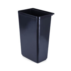 Pojemnik na odpadki, poj. 26 l, HENDI, 26L, czarny, 330x240x(H)530mm