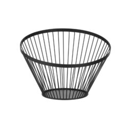 Koszyk do owoców czarny, HENDI, ø300x(H)250mm