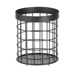 Pojemnik na sztućce czarny, HENDI, ø120x(H)150mm