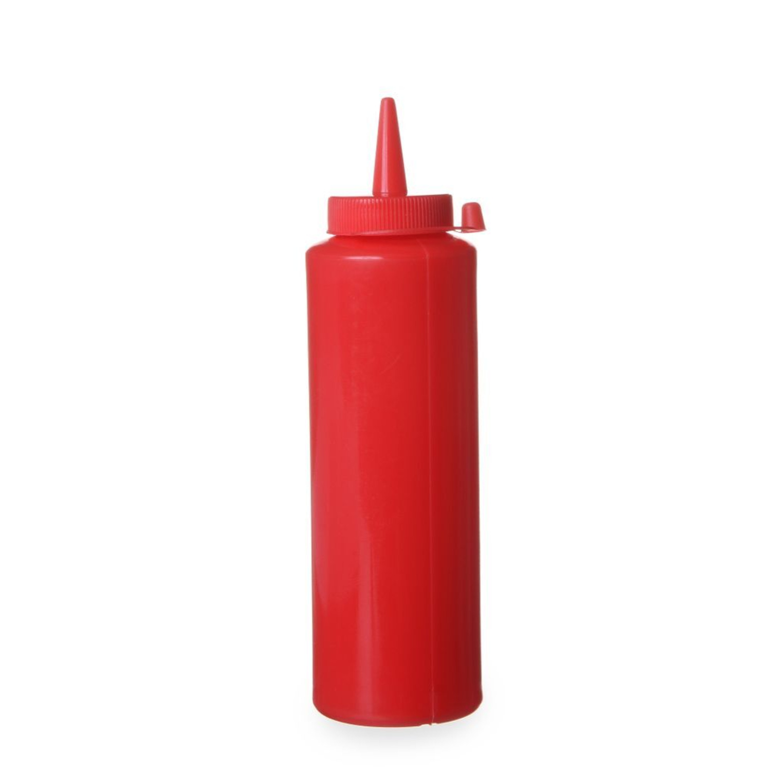 Dyspenser do zimnych sosów, HENDI, 0,2L, czerwony, ø50x(H)185mm