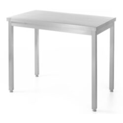 Stół centralny bez półki - skręcany, głębokość 600 mm, HENDI, Kitchen Line, 1400x600x(H)850mm