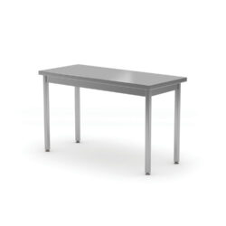 Stół centralny bez półki - skręcany, głębokość 600 mm, HENDI, Kitchen Line, 800x600x(H)850mm