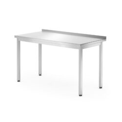 Stół przyścienny – skręcany, głębokość 600 mm, HENDI, Kitchen Line, 1400x600x(H)850mm