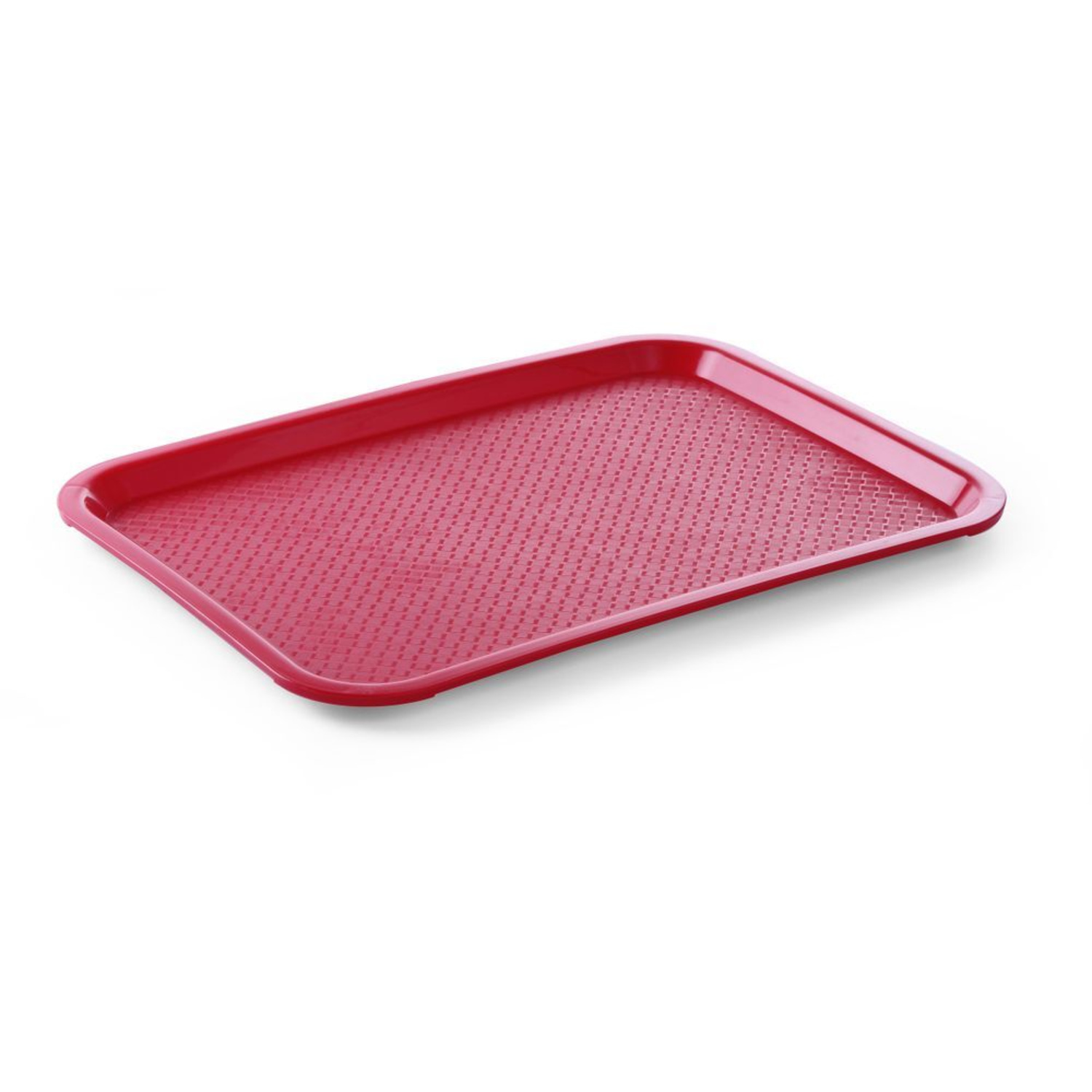 Taca z polipropylenu Fast Food średnia, HENDI, czerwony, 305x415x(H)20mm