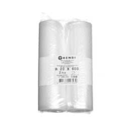 Worki moletowane do przechowywania produktów, do pakowarek listwowych, HENDI, zestaw 2 rolek, 2 szt., 200x6000mm
