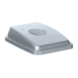 Pokrywa z otworem do kontenera prostokątnego 60 l, HENDI, otwór okrągły, 660x470x(H)30mm