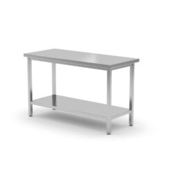Stół centralny , z półką - skręcany, HENDI, Kitchen Line, 1200x700x(H)850mm