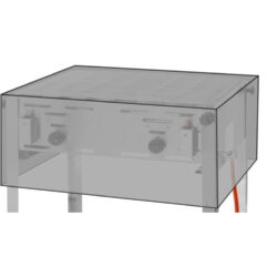 Pokrowiec, HENDI, Grilli Grill i Roast-Master 154717 i 154878, 720x560x(H)360mm