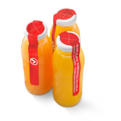 Plomba samoprzylepna zabezpieczająca otwór na słomkę – zestaw 2 rolek, HENDI, 250 szt., 25x175mm