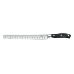 Kuty nóż do plastrowania ze szlifem kulowym, Victorinox, czarny, (L)395mm