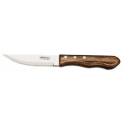 Zestaw noży Churrasco Jumbo do steków – 4 szt., Tramontina, brązowy, brązowy, 4 szt., (L)255mm