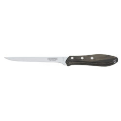 Nóż Churrasco do filetowania, Tramontina, 150 mm, brązowy, (L)150mm