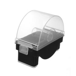 Podajnik na etykiety Food Safety – pojedynczy, HENDI, 70x140x(H)114mm