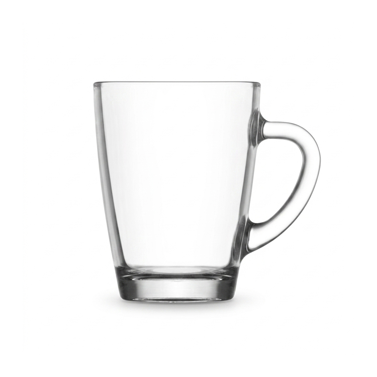 Szklany kubek do kawy Vega z uchem - 250 ml