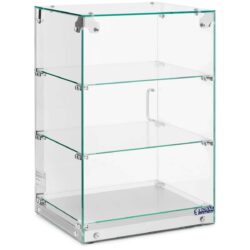 Witryna szklana - 60 l - 3 półek | Royal Catering