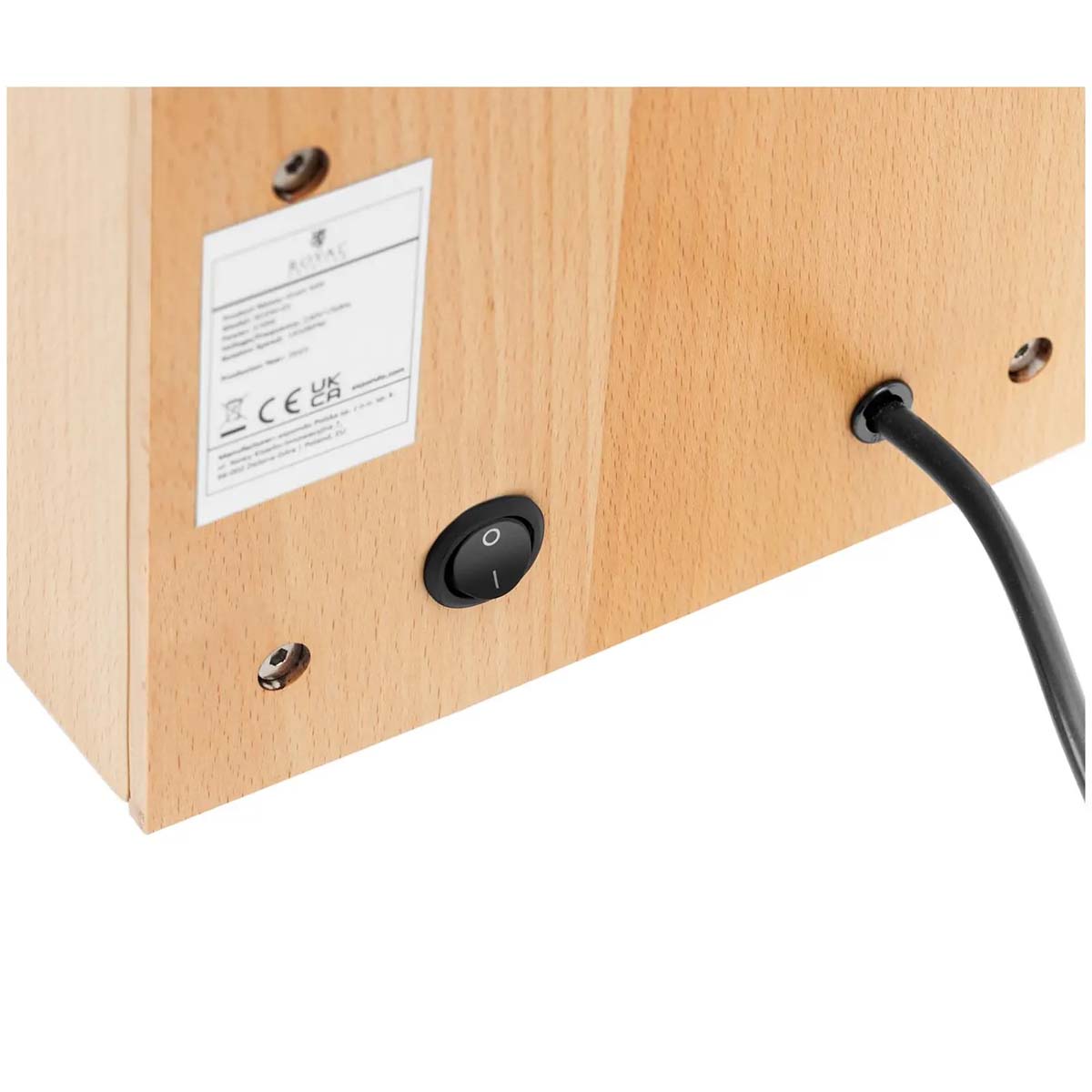 Elektryczny młynek do zboża - 1 L - 370 W | RCGM-01