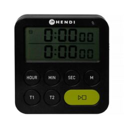 Minutnik - 82x20x88 mm - czarny | Hendi 582046