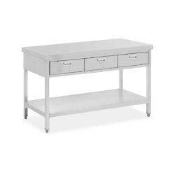 Stół roboczy - 150 x 60 cm - 3 szuflad | RCAT-150/60-D