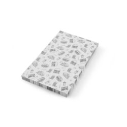 Papier pergaminowy - 250x350 mm - czarno-biały | Hendi 678275
