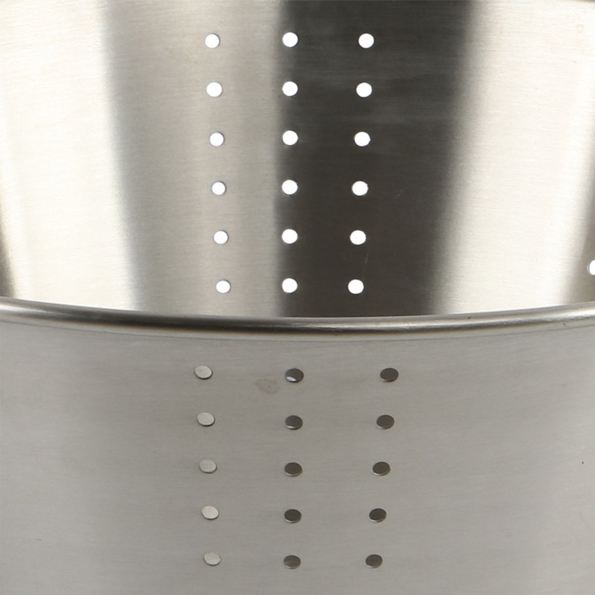 Cedzak z uchwytami - 26 L - stożkowy - stal nierdzewna | Gastrokitchen