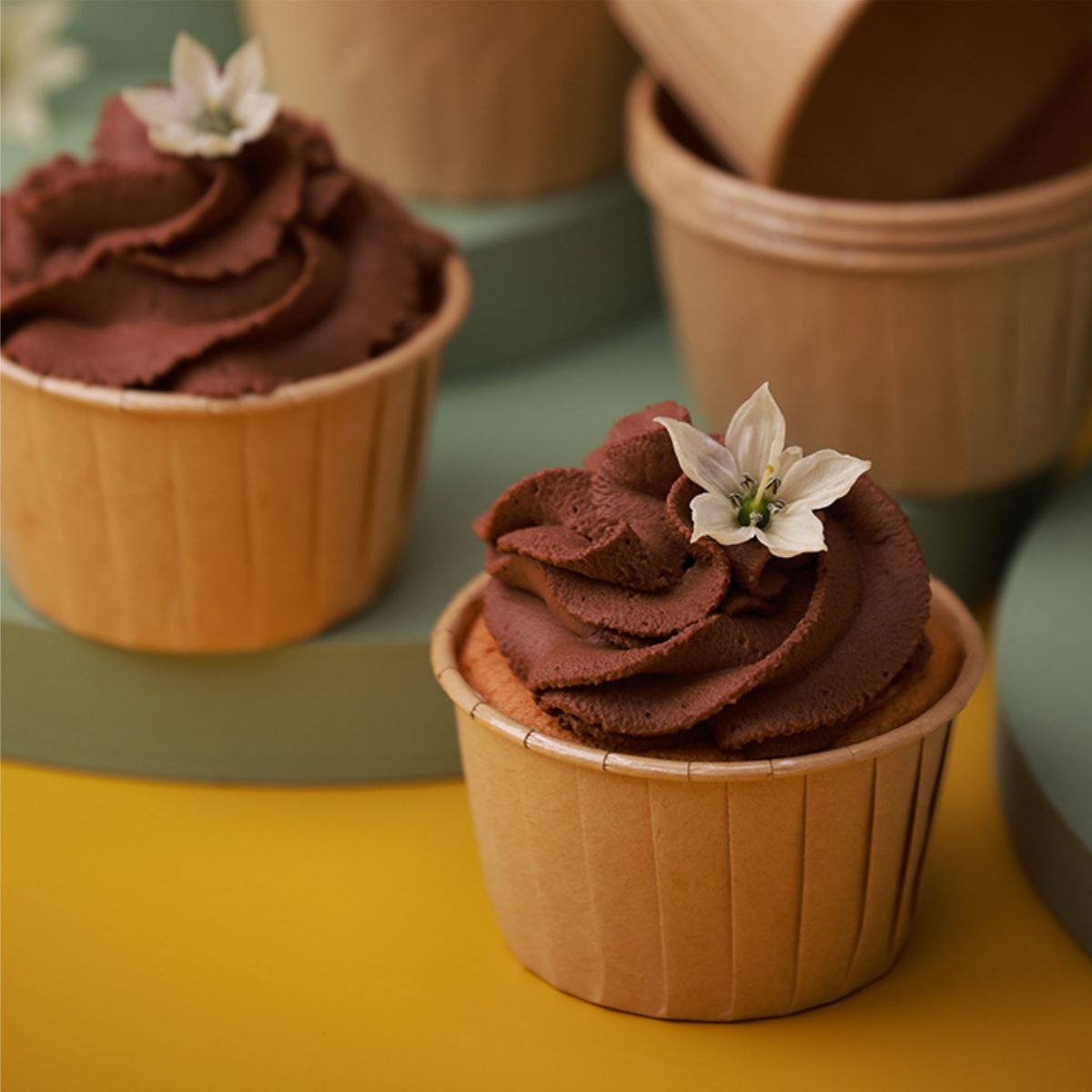 Papilotki do muffinów - zestaw 50 szt. - EKO | Gastrokitchen
