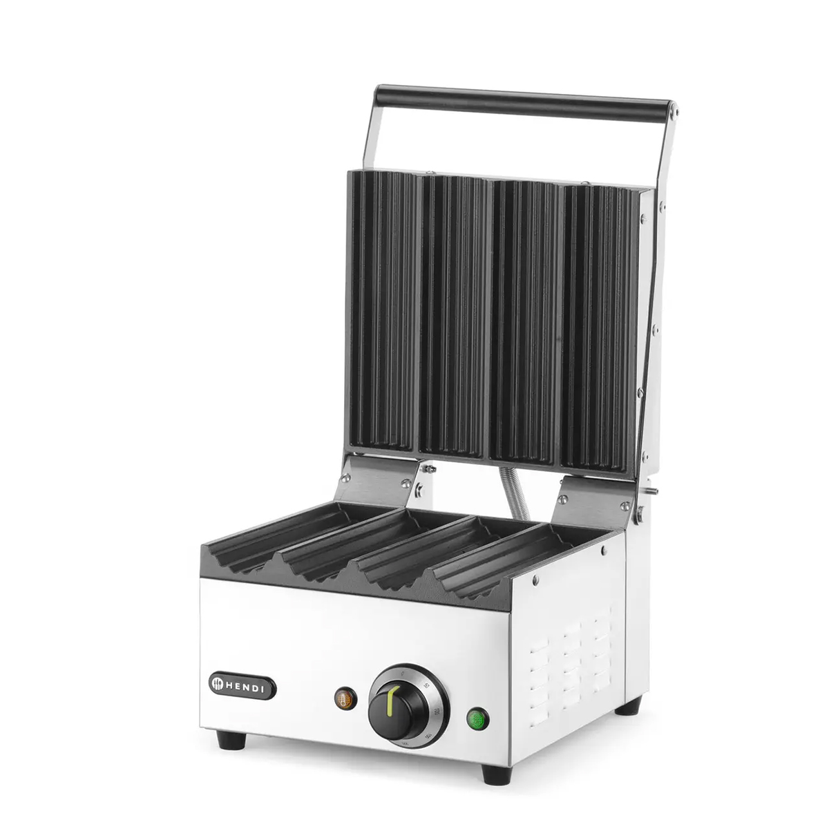 Grill kontaktowy - hot dogi - 1800 W - 385x285 mm | Hendi 263594